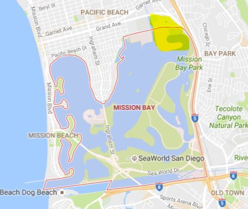 De Anza Cove Mission Bay, San Diego